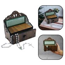 Oratório de Gaveta com Terço de São José Dormindo Oratório de Gaveta com Terço de São José Dormindo