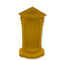 oratorio em resina 24 cm amarelo oratorio em resina 24 cm amarelo