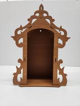 Oratório Mdf Religioso Artesanato Decoração Oratório Mdf Religioso Artesanato Decoração
