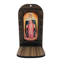 Oratório Nossa Senhora das Lágrimas para Imagem de Santo Pequeno 15 Cm Oratório Nossa Senhora das Lágrimas para Imagem de Santo Pequeno 15 Cm