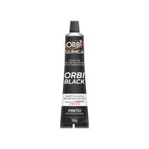 ORBI BLACK Selante de silicone para altas temperaturas