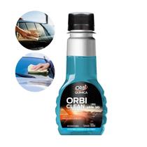 Orbi clean limpa para-brisa vidros remove manchas