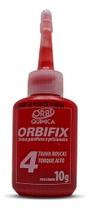 Orbifix Cola Trava Parafuso Rosca Porcas Prisioneiros Adesivo para Torque Alto Vermelha Cura total 12 a 24 Horas ORBI Química 10g