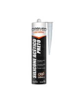 Orbived Silicone Acetico Orbi Quimica Uso Geral Preto - 240g