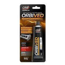 Orbived Silicone Preto Neutro Alta Temperatura 50g