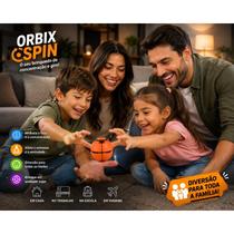 Orbix Spin Redondo Bolinha Antiestresse Fidget Spinner Sensorial Giratório para Crianças e Adultos COR:LARANJA Orbix Spin Redondo Bolinha Antiestresse Fidget Spinner Sensorial Giratório para Crianças e Adultos COR:LARANJA