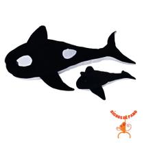 Orca Dic Grávida Com 1 Filhote