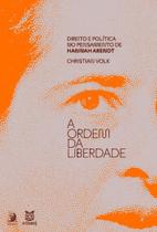 Ordem da liberdade, a: direito e politica no pensamento de hannah arendt - CONTRACORRENTE