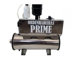 Ordenhadeira inox balde ao pé bv 300, motor 1cv, 3 conjuntos - PRIME