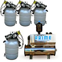 Ordenhadeira Inox Balde Ao Pé Bv 600, Motor 2cv, 4 Conjuntos