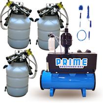 Ordenhadeira Mecânica BV 450 , Motor 2 cv com 3 conjunto de ordenha completo