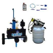 Ordenhadeira Mecânica Móvel Bomba de vacuo 450, Motor 2 Cv, 1 Conjunto De Ordenha