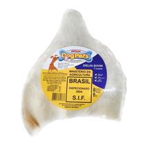 Orelha Bovina Desidratada Para Cães Petisco DogPets