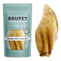 Orelha Bovina Petisco 100% Natural Desidratada Cães Brupet