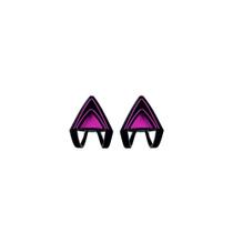 Orelha de Gatinho Razer Para Headset Kraken Neon Purple - RC2101140100W3M