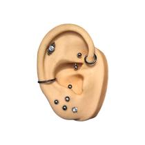 Orelha de Silicone Base Oval Nude Orelha de Silicone Base Oval Nude