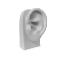 Orelha de Silicone Base Vertical Branca Orelha de Silicone Base Vertical Branca