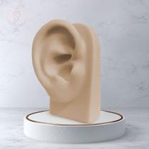 Orelha de Silicone Base Vertical Nude Orelha de Silicone Base Vertical Nude
