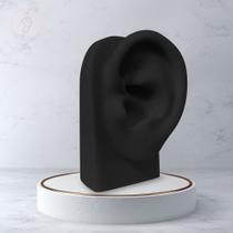 Orelha De Silicone - Expositor Base Vertical - Preta Orelha De Silicone - Expositor Base Vertical - Preta