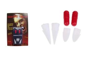 Orelhas De Elfo Dentes De Vampiro Com Sangue Falso