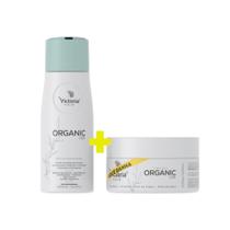 Organic Liss 0% 300 ml + Máscara Organic 300g de Brinde - Complexo Reparador - Victoria Hair