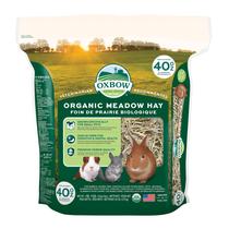 Organic Meadow Hay Oxbow Animal Health 1,18 kg para animais de estimação pequenos