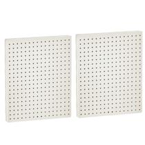 Organização de parede Plastic Pegboard Azar Displays 771620-WHT Organização de parede Plastic Pegboard Azar Displays 771620-WHT