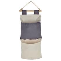 Organizador 2 Bolsos de Lona e Corda para Pendurar - Tramontina Organizador 2 Bolsos de Lona e Corda para Pendurar - Tramontina