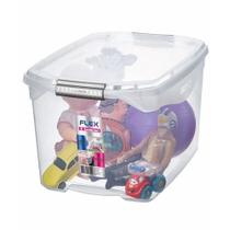 Organizador 29 Litros Sanremo Flex SR941 Cristal Organizador 29 Litros Sanremo Flex SR941 Cristal