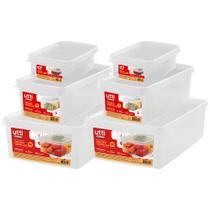 Organizador 2un Mini+ 2un P+ 2un M Cozinha Geladeira Frutas Organizador 2un Mini+ 2un P+ 2un M Cozinha Geladeira Frutas