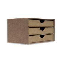 Organizador 3 Gavetas- Para Lembrancinhas, Itens Decorativos