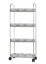 Organizador 4 Andares Plastico Pet 37 Cm X 27 Cm X 80 Cm Organizador 4 Andares Plastico Pet 37 Cm X 27 Cm X 80 Cm