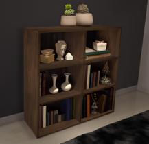 Organizador 6 Nichos Liverpool - Lançamento Cor Amêndoa Premium