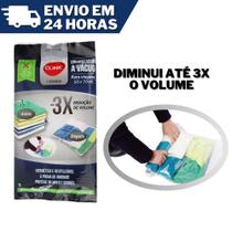 Organizador a Vácuo para Viagem ou Guarda-Roupa Clink /hermético e reutilizável Organizador a Vácuo para Viagem ou Guarda-Roupa Clink /hermético e reutilizável