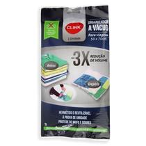 Organizador a vacuo plastico 50 cm x 70 cm