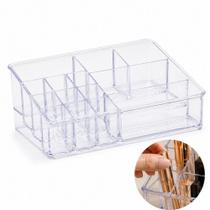 Organizador Acrilico 14 Divisorias Porta Maquiagem Cosmeticos Bijuterias Joias Acessorios Transparente Multiuso Luxo Pen Organizador Acrilico 14 Divisorias Porta Maquiagem Cosmeticos Bijuterias Joias Acessorios Transparente Multiuso Luxo Pen