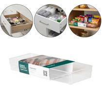 Organizador Acrílico Multiuso Diamond Médio 37x15x5 cm PARAMOUNT 4670
