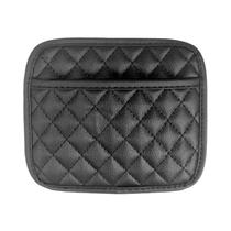 Organizador adesivo de carro Bolsa de armazenamento de couro PU para cartões chave de telefone Organizador adesivo de carro Bolsa de armazenamento de couro PU para cartões chave de telefone