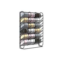Organizador aramado para peças íntimas, 18 compart. Preta Organizador aramado para peças íntimas, 18 compart. Preta