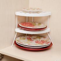 Organizador Aramado para Pratos: 2 Laterais + 2 Bases - Casa Dona