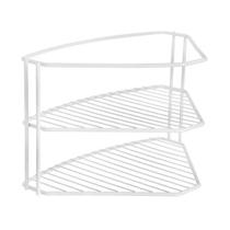 Organizador armario canto 3 níveis metal aramado home style branco Organizador armario canto 3 níveis metal aramado home style branco