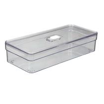 Organizador Baixo Transparente P/ Geladeira Porta Ovos - 1 UN Organizador Baixo Transparente P/ Geladeira Porta Ovos - 1 UN