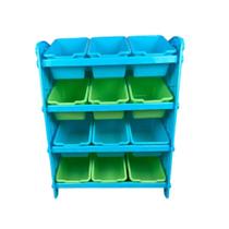Organizador brinquedos estante colorida caixas 12 gavetas nicho infantil armario bau quarto meninos azul Organizador brinquedos estante colorida caixas 12 gavetas nicho infantil armario bau quarto meninos azul