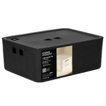 ORGANIZADOR C/ TAMPA 26x20x12 CM FLY 5,2 LTS PRETO PARAMOUNT PRETO