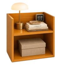 Organizador Cabeceira Mesa Vivian Lateral Mel MDF Apoio Organizador Cabeceira Mesa Vivian Lateral Mel MDF Apoio