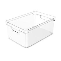 Organizador Clear 30x20x13cm Natural - Ou