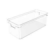Organizador Clear 6,8 Litros Transparente Com Alças Modular Organizador Clear 6,8 Litros Transparente Com Alças Modular