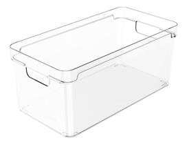 Organizador Clear De Armário Dispensa 30x15x13cm Transparent