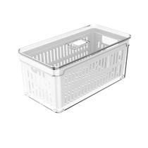 Organizador Clear Frech com Cesto 5l Natural OF350 OU Organizador Clear Frech com Cesto 5l Natural OF350 OU