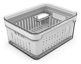 Organizador Clear Fresh 2,2L Natural - ou Organizador Clear Fresh 2,2L Natural - ou